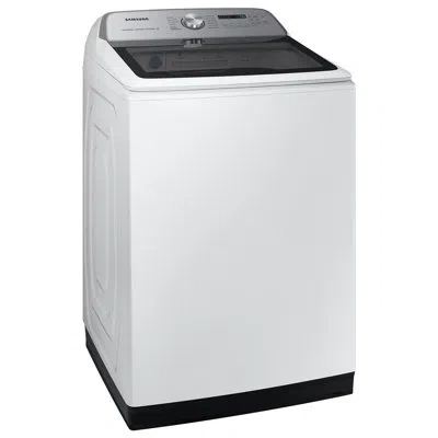 Samsung 5.1 Cu. Ft. Large Capacity Smart Top Load Washer With Activewave Agitator In White