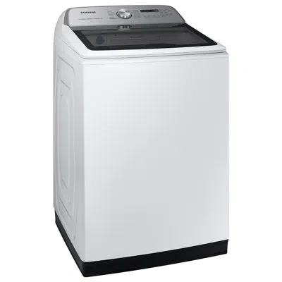 Samsung 5.2 Cu. Ft. Large Capacity Smart Top Load Washer With Super Speed Wash In White