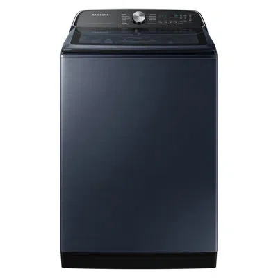 Samsung 5.4 Cu. Ft. Smart Top Load Washer With Pet Care Solution And Super Speed Wash In Brushed Navy
