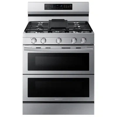 Samsung 6.0 Cu. Ft. Smart Freestanding Gas Range With Flex Duo & Air Fry In Stainless Steel
