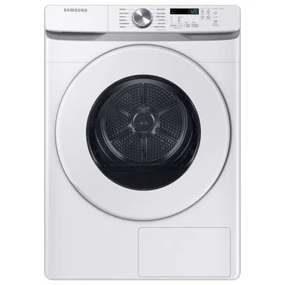 Samsung 7.5 Cu. Ft. Large Capacity Ventless Hybrid Heat Pump Dryer With Wi-fi In White
