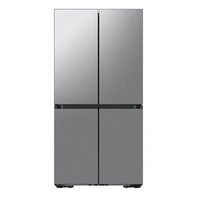 Samsung Bespoke 4-door Flex Refrigerator 29 Cu. Ft. In Stainless Steel With Beverage Center In Fingerprint Resistant Stainless Steel
