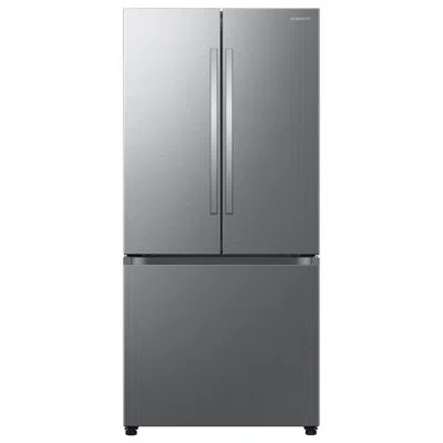 Samsung Bespoke Ai 25 Cu. Ft. 3-door French Door Refrigerator With Auto Ice Maker And All-around Cooling In  In Stainless Steel