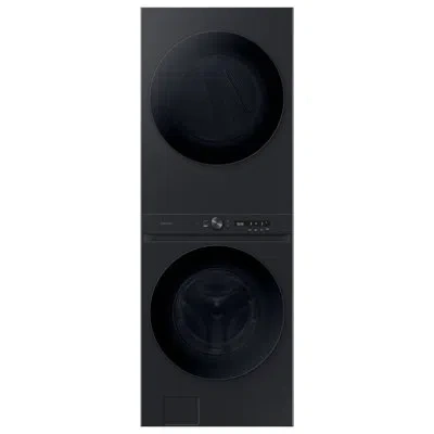 Samsung Bespoke Ai Laundry Hub 4.6 Cu. Ft. Single Unit Washer And 7.6 Cu. Ft. Electric Dryer