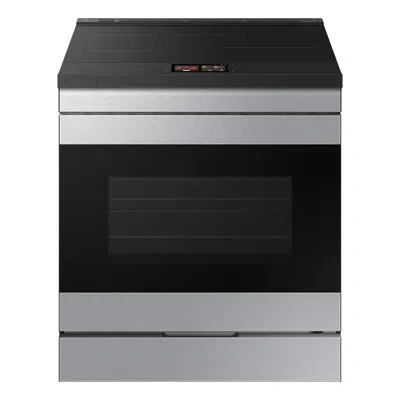 Samsung Bespoke Ai Slide-in Induction Range In Stainless Steel