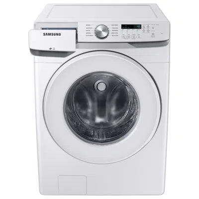 Samsung Front Load Washer In White