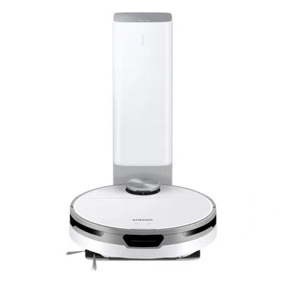 Samsung Jet Bot+ Robot Vacuum With Clean Station In White