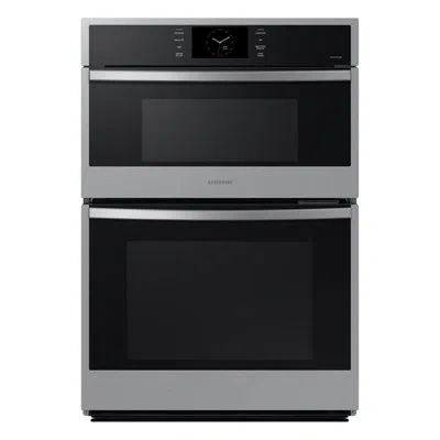 Samsung Microwave Combination Wall Oven With Steam Cook In Stainless Steel