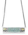 Samuel B. 18k & Silver 0.54 Ct. Tw. Opal Necklace