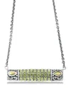 Samuel B. 18k & Silver 0.54 Ct. Tw. Peridot Necklace