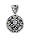 Samuel B. 18k & Silver 0.75 Ct. Tw. Amethyst Pendant