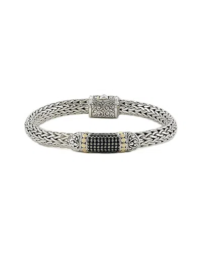 Samuel B. 18k & Silver 0.75 Ct. Tw. Diamond Bracelet In Metallic