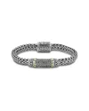 Samuel B. 18k & Silver 0.75 Ct. Tw. White Topaz Bracelet
