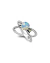 Samuel B. 18k & Silver 0.80 Ct. Tw. Opal X Ring
