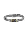 Samuel B. 18k & Silver 0.97 Ct. Tw. Bracelet