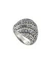 Samuel B. 18k & Silver Balinese Design Ring