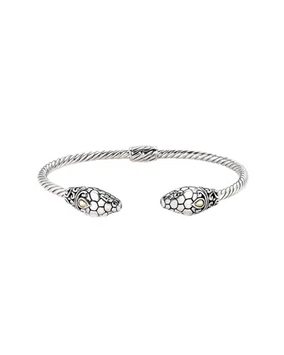 Samuel B. 18k & Silver Bangle