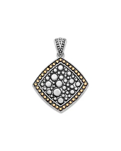 Samuel B. 18k & Silver Dot Pendant In Metallic