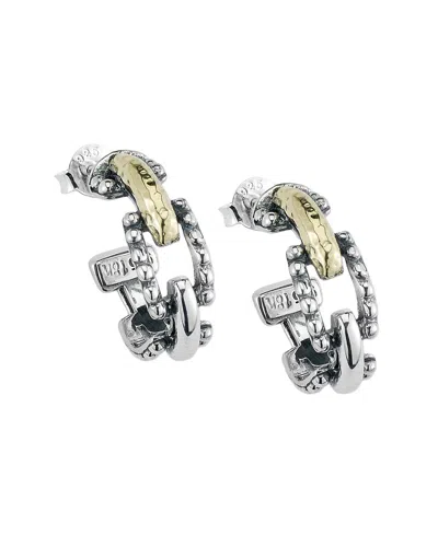 Samuel B. 18k & Silver Earrings