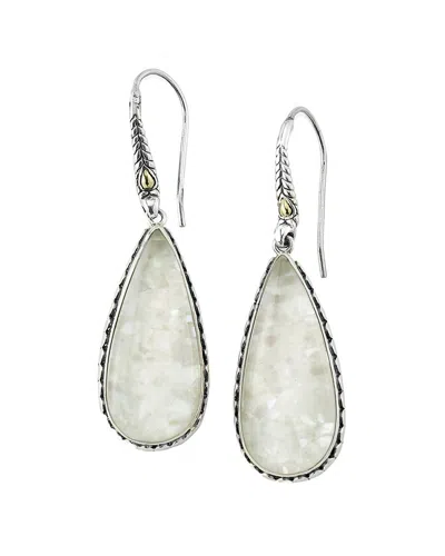 Samuel B. 18k & Silver Pearl Earrings