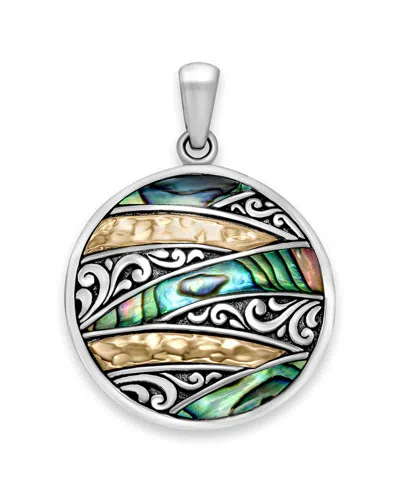 Samuel B. 18k & Silver Pearl Pendant In Brown
