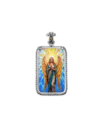 Samuel B. 18k & Silver Pendant In Green