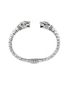 Samuel B. 18k & Silver Elephant Bangle Bracelet