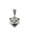 Samuel B. 18k & Silver Tiger Pendant