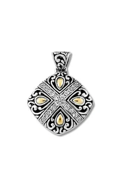 Samuel B. 18k Gold & Sterling Silver Pendant