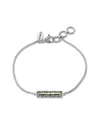 Samuel B. 18k Over Silver Hammered Bracelet