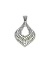 Samuel B. 18k Over Silver Pendant