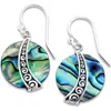 Samuel B. Abalone Drop Earrings In Brown