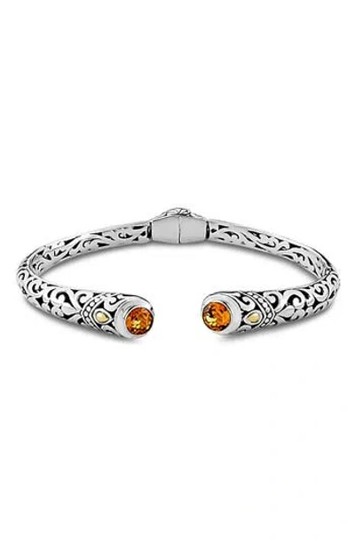 SAMUEL B. SAMUEL B. BALI DESIGN TIPPED BANGLE