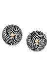 Samuel B. Balinese Dot Stud Earrings In Multi
