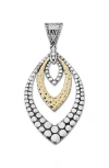 Samuel B. Silver Saringi Pendant In Silver