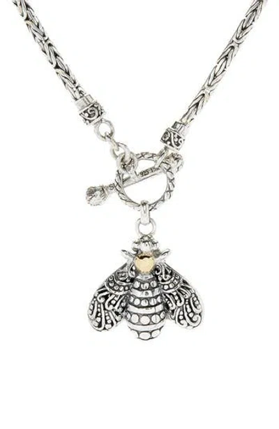 Samuel B. Bee Pendant Toggle Necklace In Multi