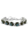 Samuel B. Silver Labradorite Bracelet In Blue