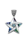 Samuel B. Blue Topaz Star Pendant In Multi