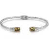 Samuel B. Citrine Bangle In Brown