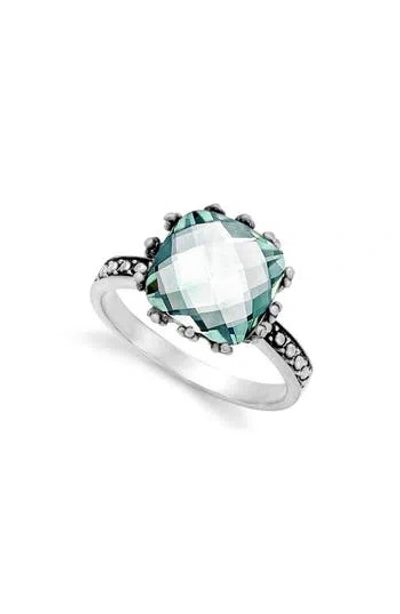 Samuel B. Cushion Cut Quartz Ring