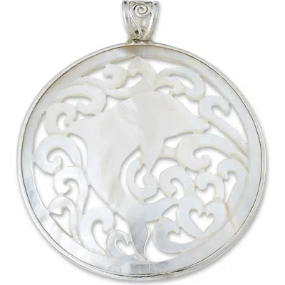 Samuel B. Dolphin Mother-of-pearl Pendant