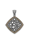 Samuel B. Dot Pendant In Silver And Gold