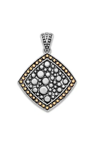 Samuel B. Dot Pendant In Silver And Gold