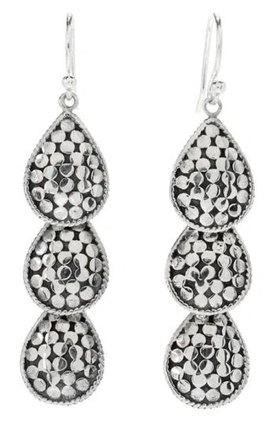 SAMUEL B. SAMUEL B. DOTS TEARDROP EARRINGS