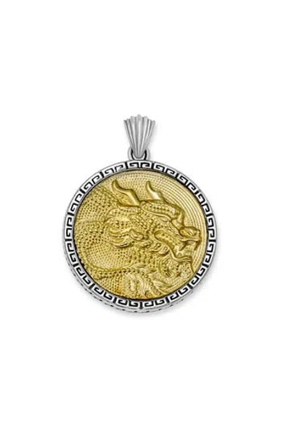 Samuel B. Dragon Pendant In Gold