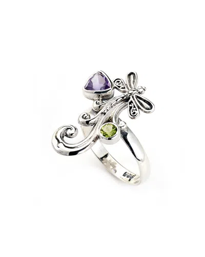 Samuel B. Fine Jewelry Silver Gemstone Ring