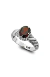 Samuel B. Silver 1.50 Ct. Tw. Garnet Ring In Silver/red
