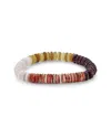 Samuel B. Gemstone & Pearl Stretch Bracelet