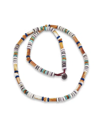Samuel B. Gemstone Necklace In Blue