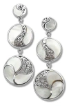 Samuel B. Graduated Drop Earrings In Metallic